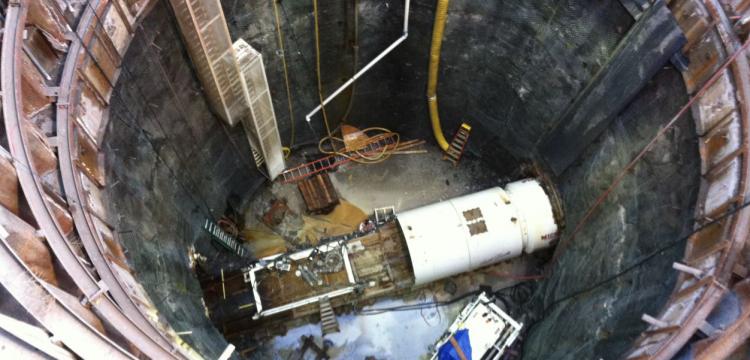 Southern Delivery System Shaft and 105 inch TBM (Dornfest)
